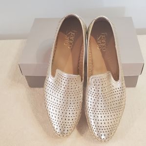 NEW Franco Sarto Espadrilles-Gold, Size 8